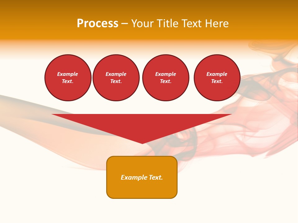 Contemplation Curve Fire PowerPoint Template