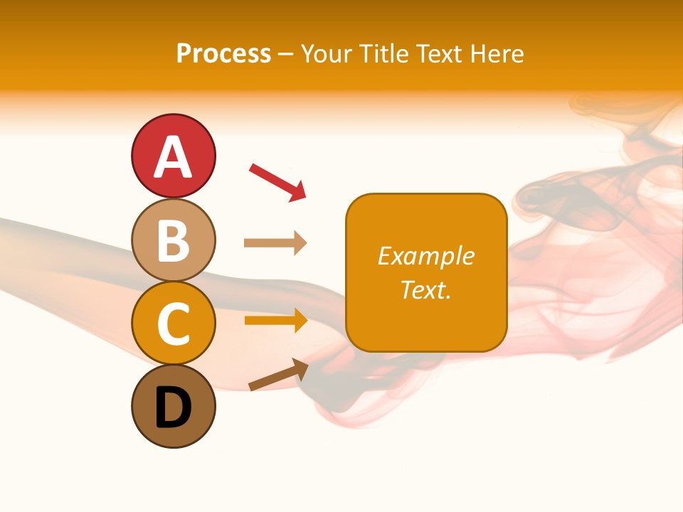 Contemplation Curve Fire PowerPoint Template