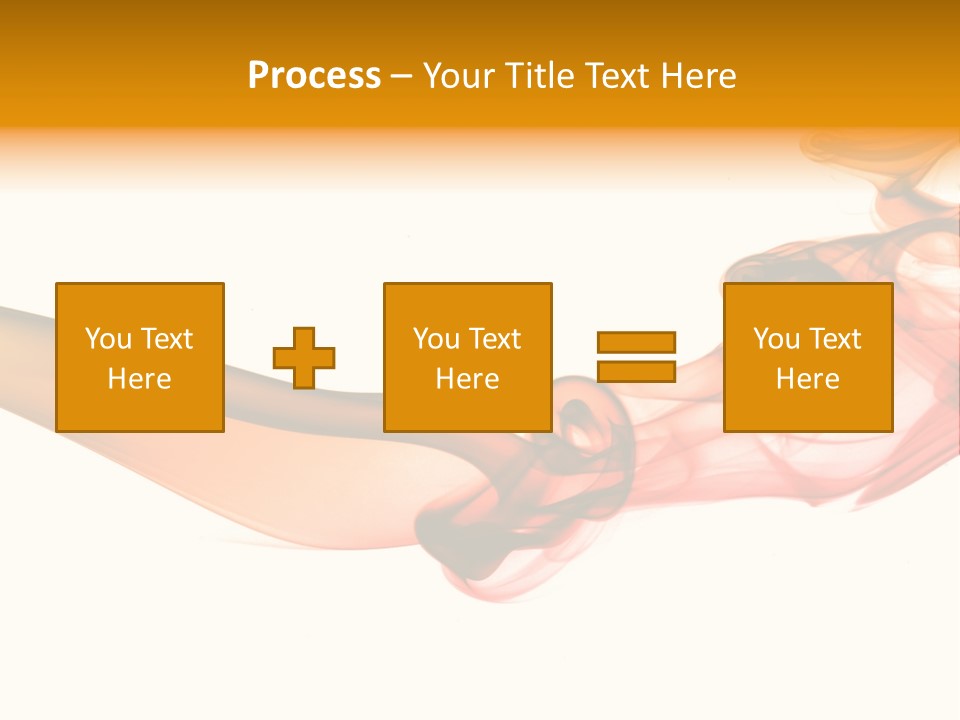 Contemplation Curve Fire PowerPoint Template