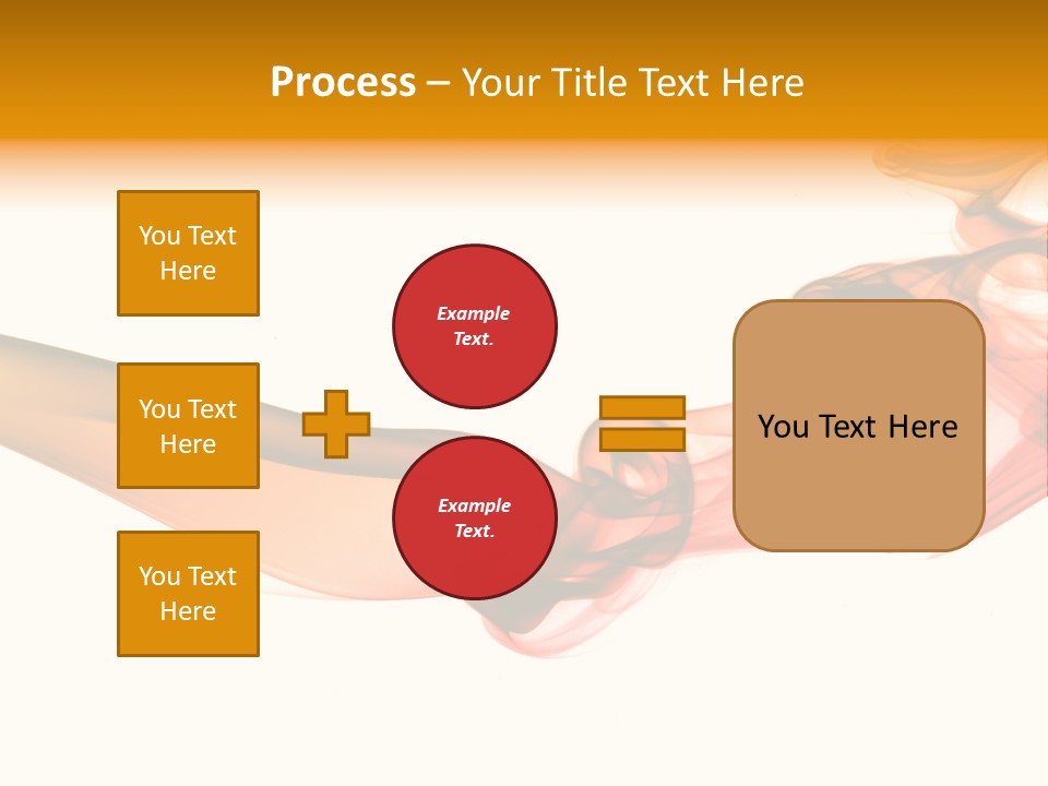 Contemplation Curve Fire PowerPoint Template