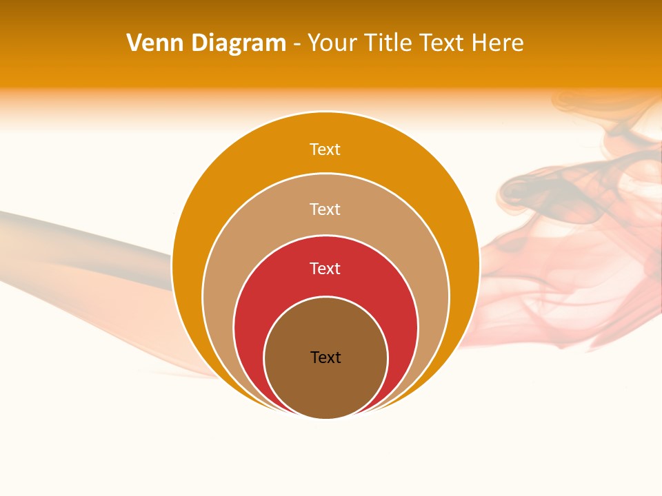 Contemplation Curve Fire PowerPoint Template