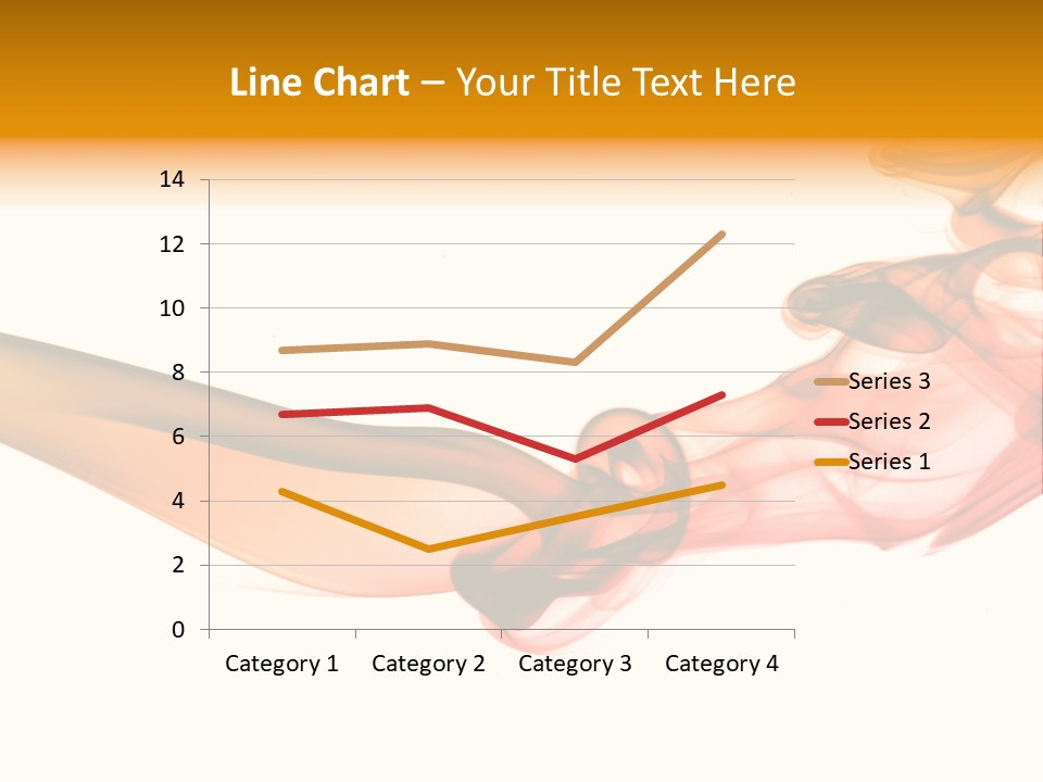 Contemplation Curve Fire PowerPoint Template