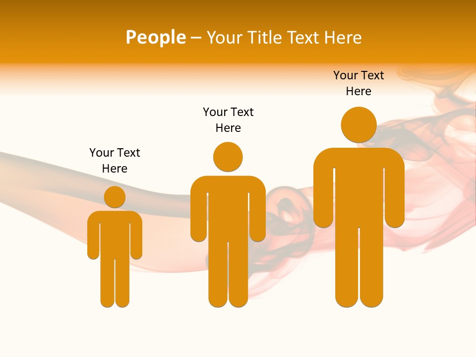 Contemplation Curve Fire PowerPoint Template
