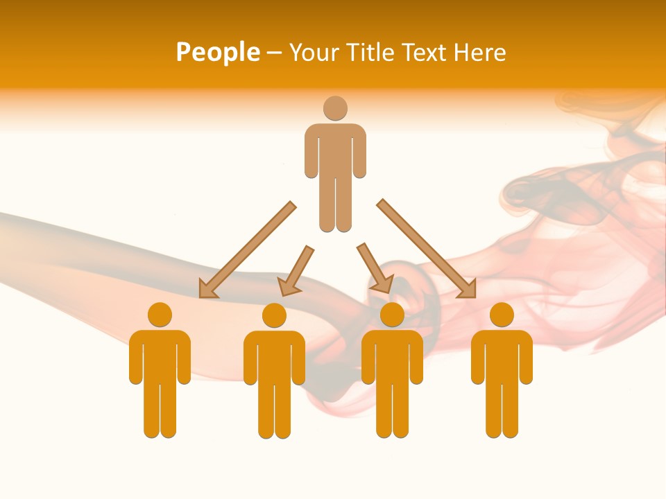 Contemplation Curve Fire PowerPoint Template