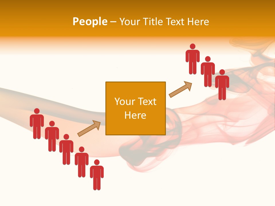 Contemplation Curve Fire PowerPoint Template