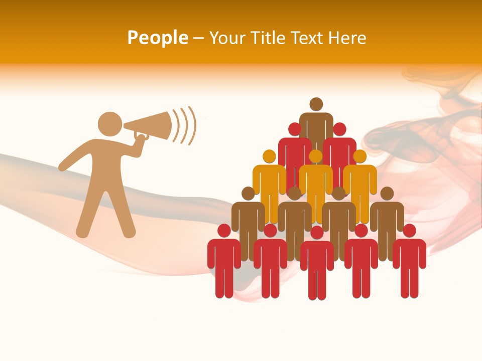 Contemplation Curve Fire PowerPoint Template