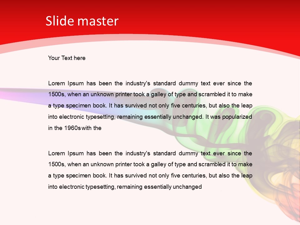 Tint Hue Gradient PowerPoint Template