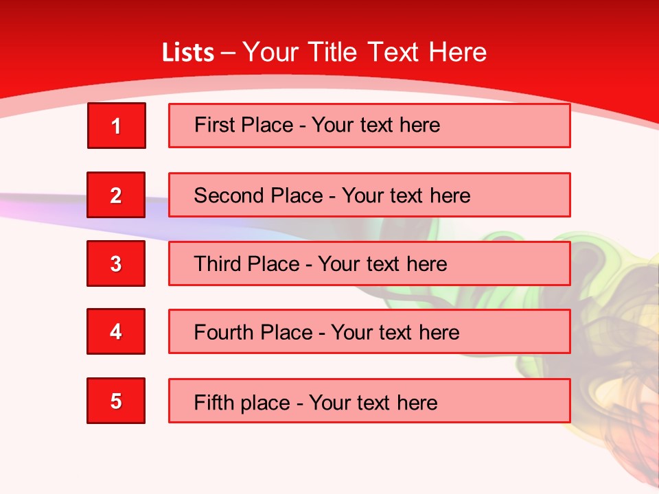 Tint Hue Gradient PowerPoint Template