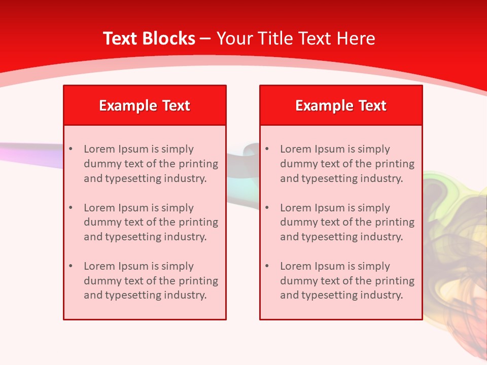 Tint Hue Gradient PowerPoint Template