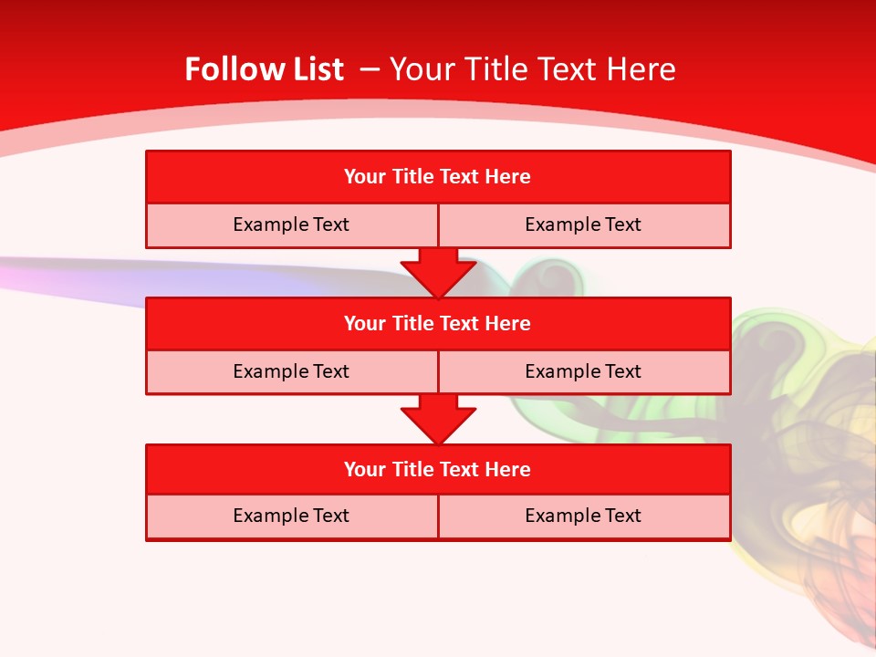 Tint Hue Gradient PowerPoint Template