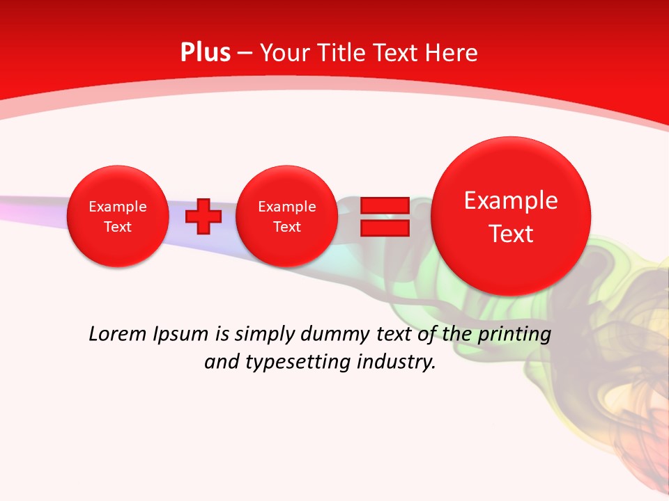 Tint Hue Gradient PowerPoint Template