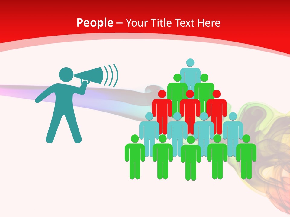 Tint Hue Gradient PowerPoint Template