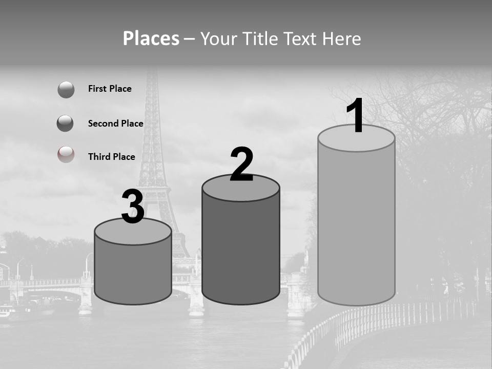 Architecture Europe France PowerPoint Template