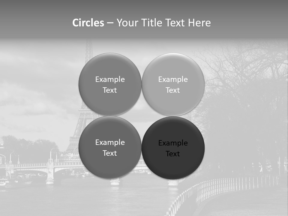 Architecture Europe France PowerPoint Template