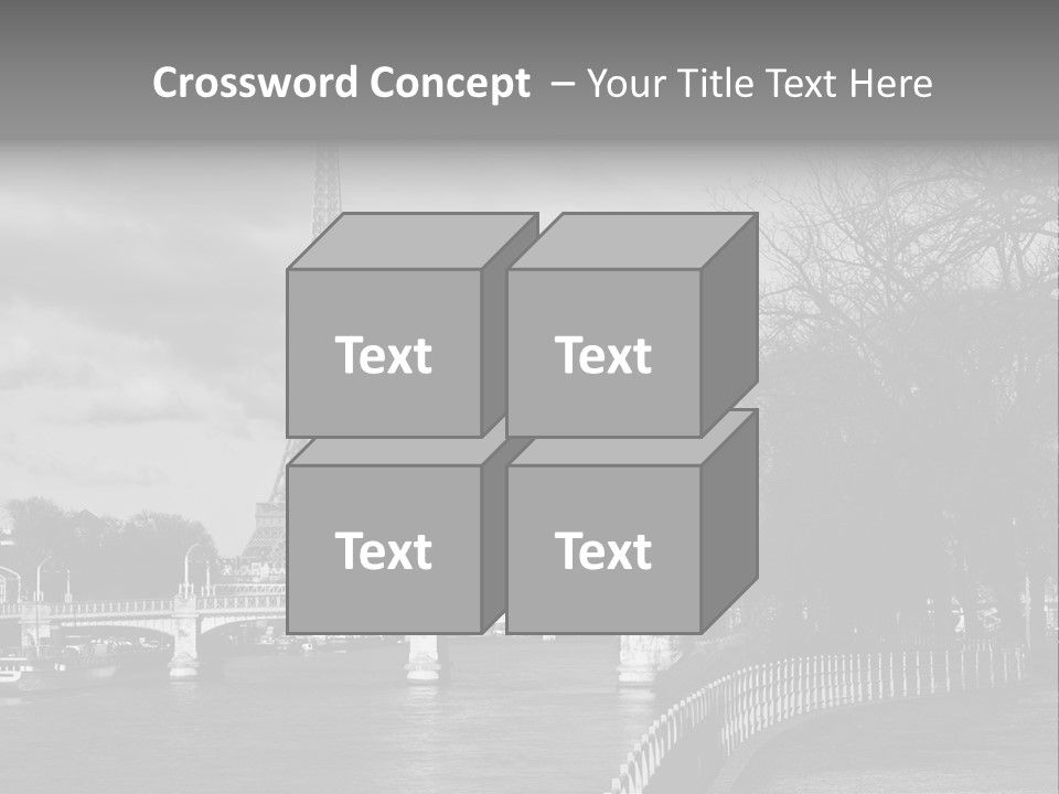 Architecture Europe France PowerPoint Template