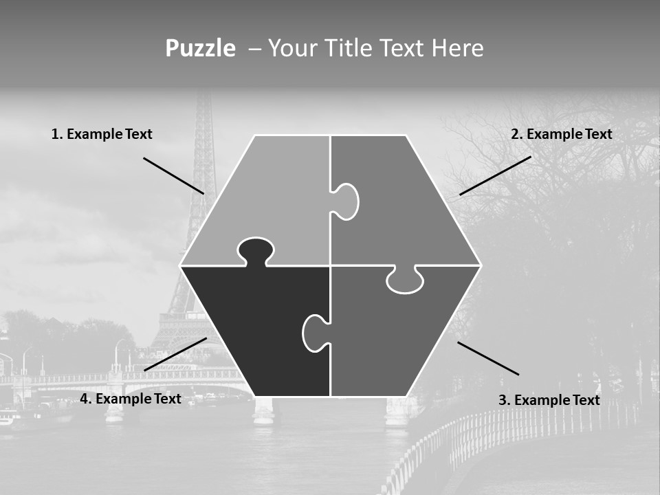 Architecture Europe France PowerPoint Template