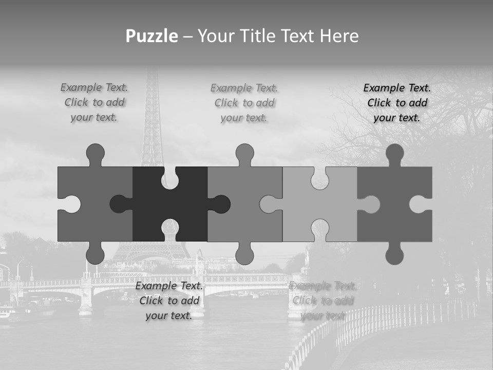 Architecture Europe France PowerPoint Template