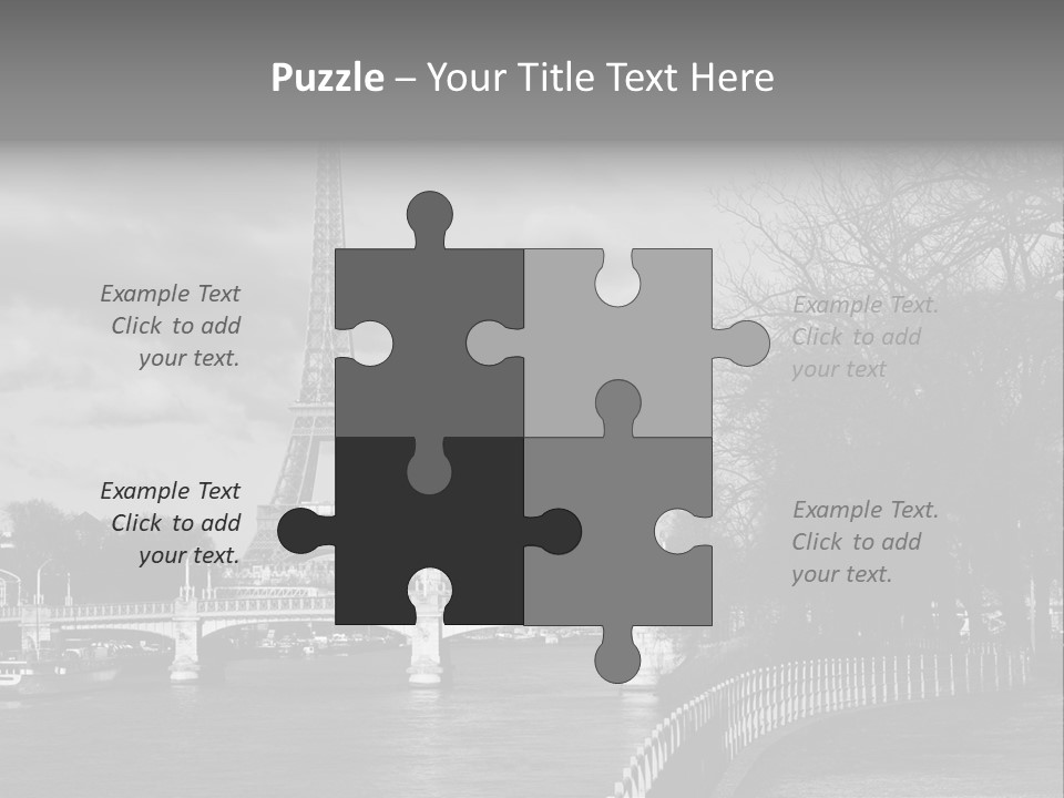 Architecture Europe France PowerPoint Template