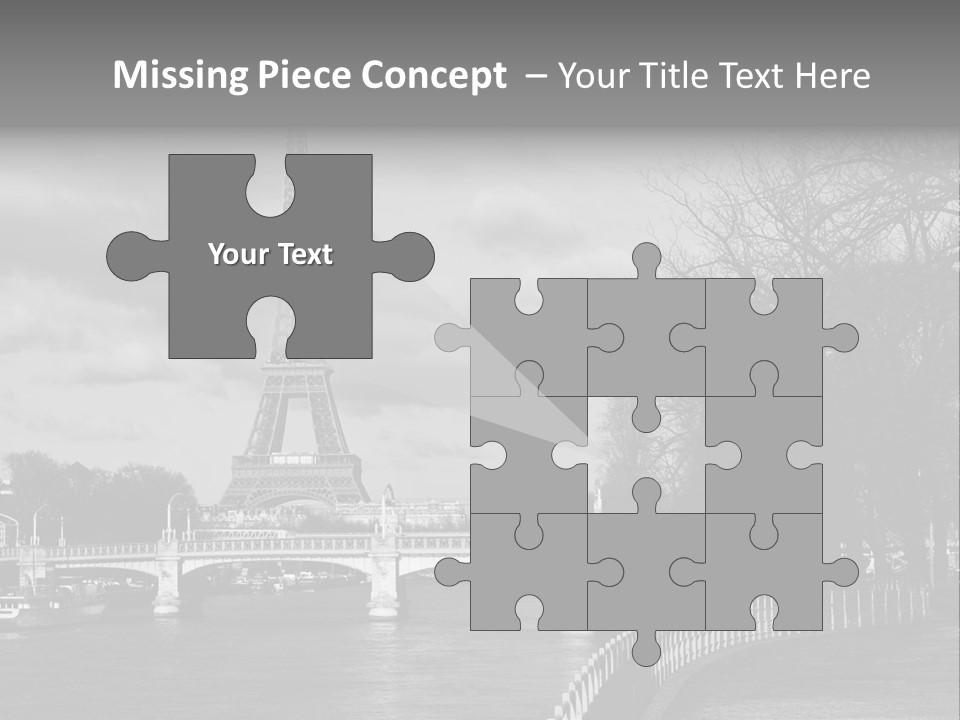 Architecture Europe France PowerPoint Template