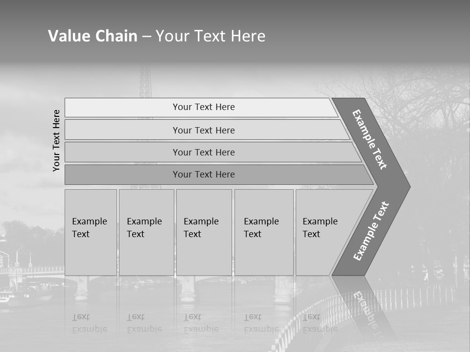 Architecture Europe France PowerPoint Template
