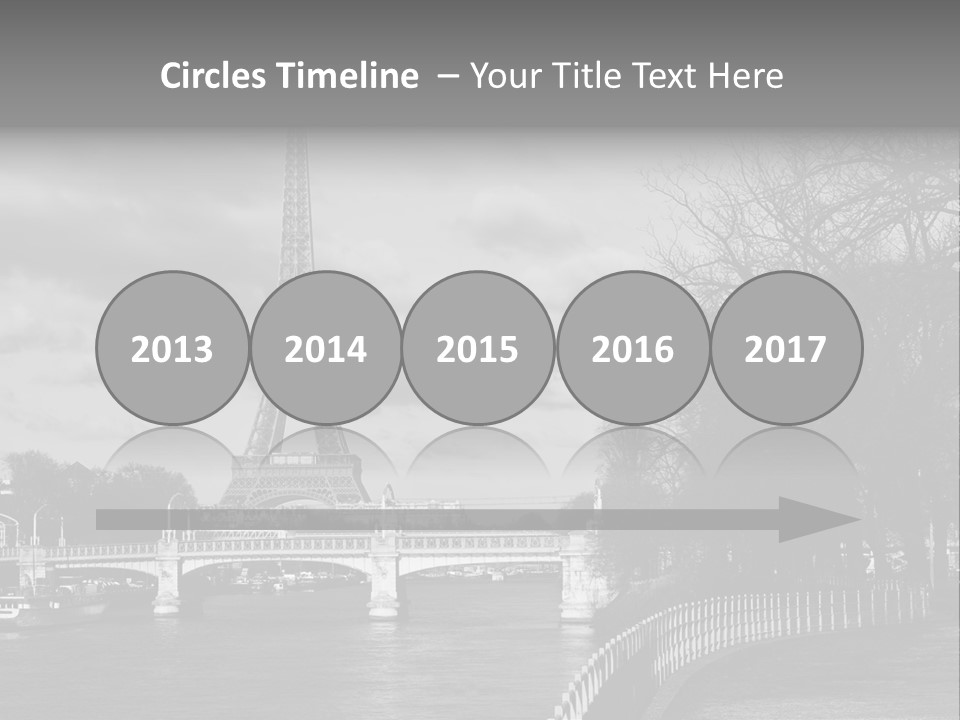 Architecture Europe France PowerPoint Template