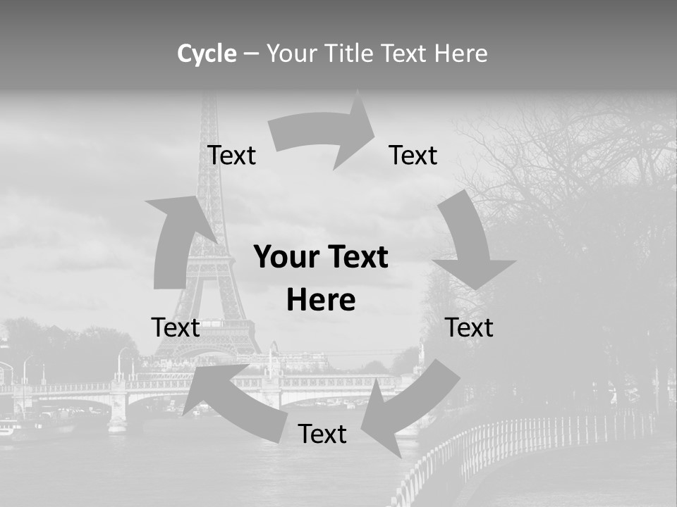 Architecture Europe France PowerPoint Template