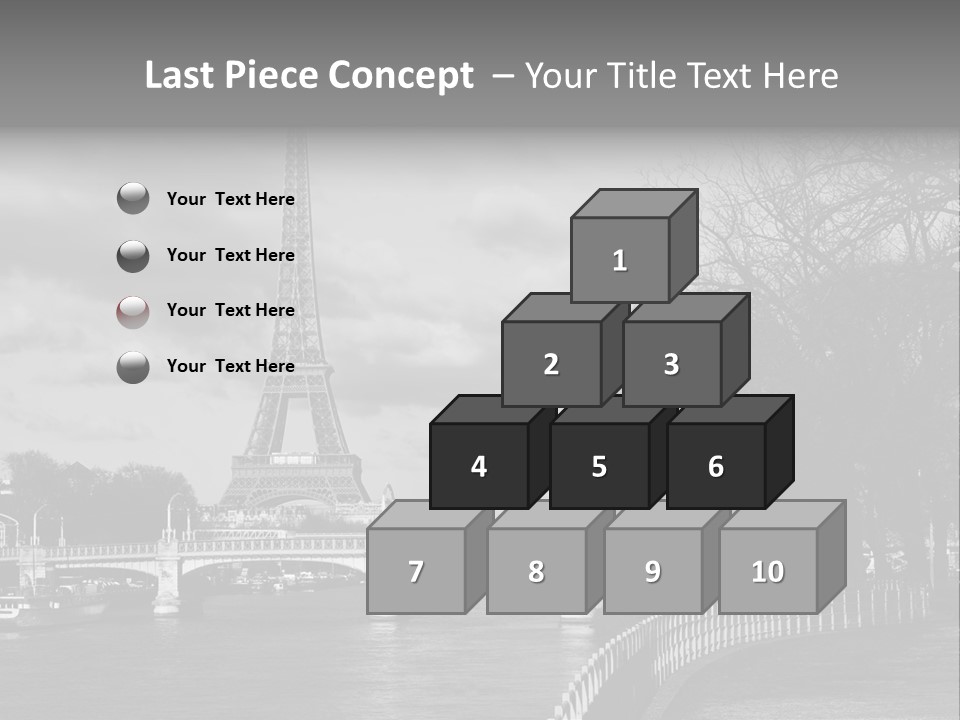 Architecture Europe France PowerPoint Template