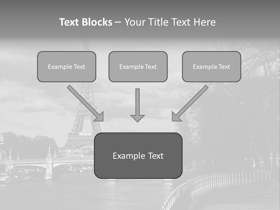 Architecture Europe France PowerPoint Template