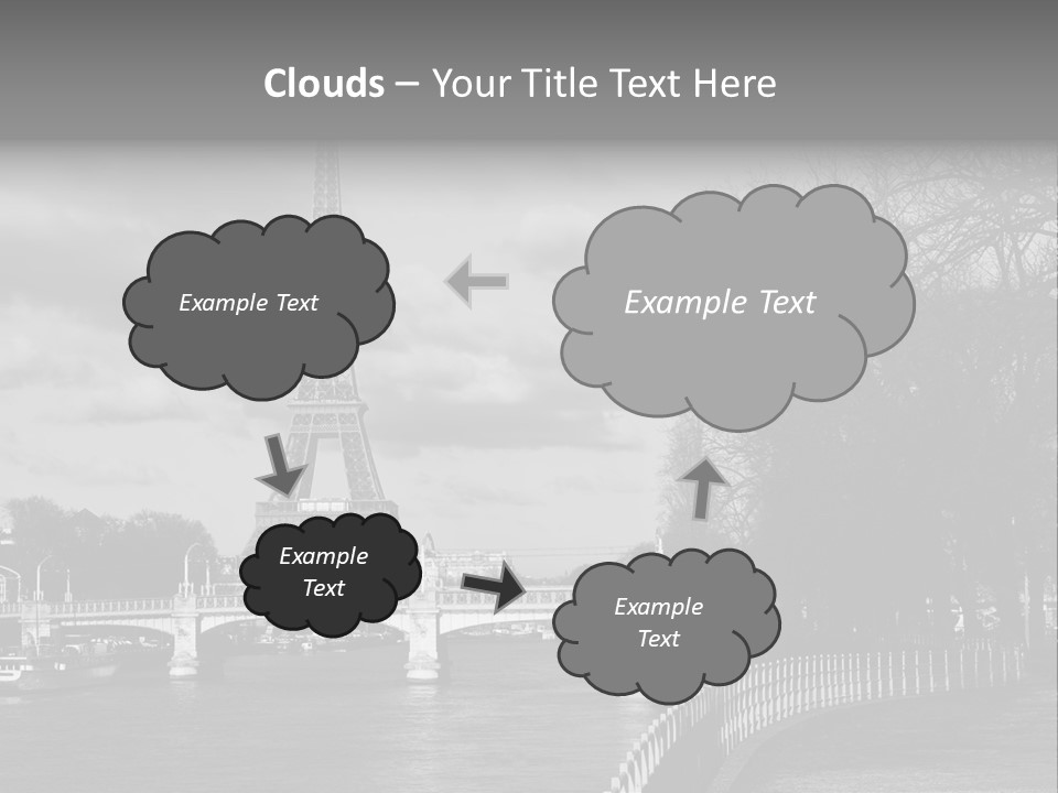 Architecture Europe France PowerPoint Template