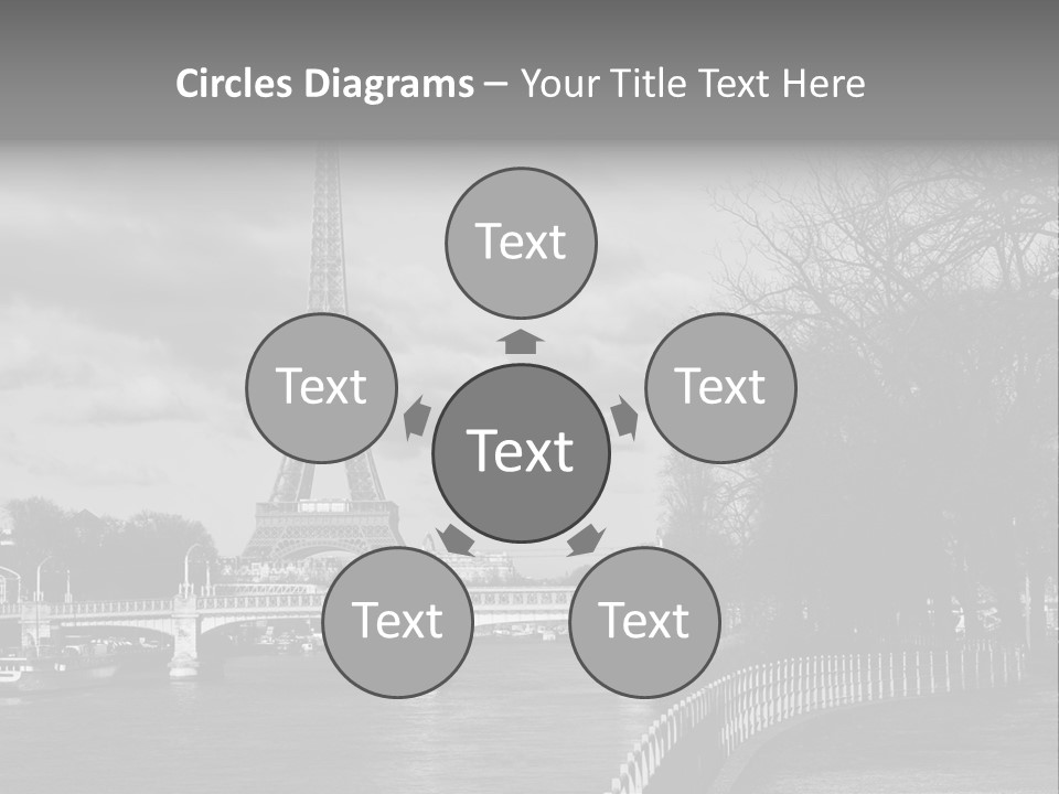 Architecture Europe France PowerPoint Template