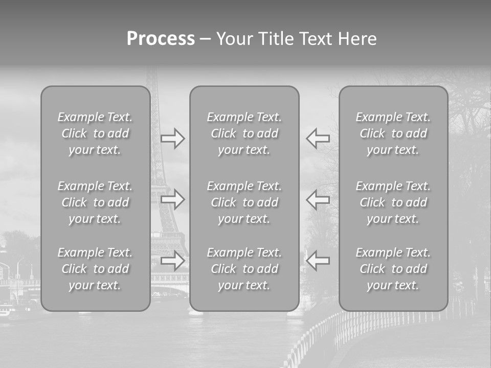 Architecture Europe France PowerPoint Template
