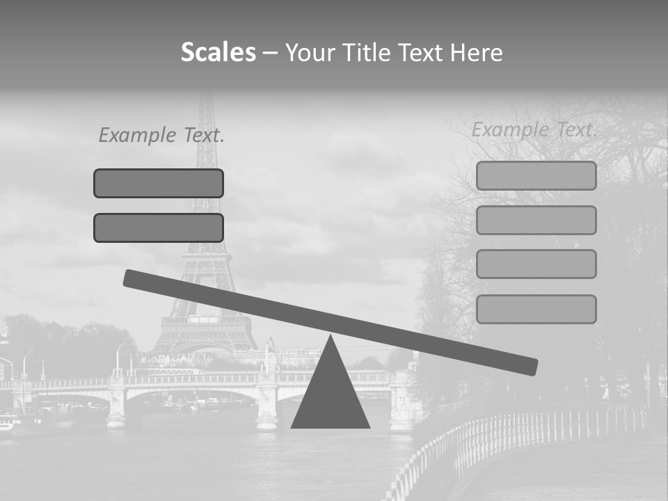 Architecture Europe France PowerPoint Template