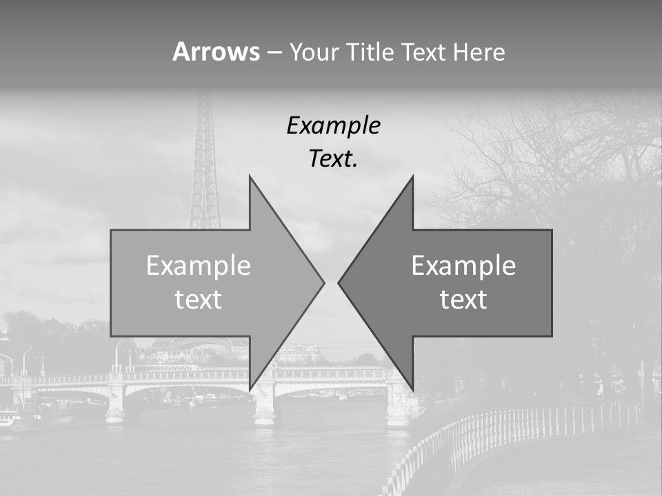 Architecture Europe France PowerPoint Template