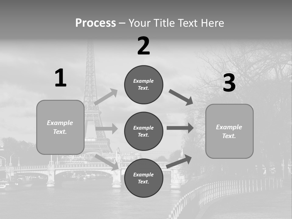 Architecture Europe France PowerPoint Template