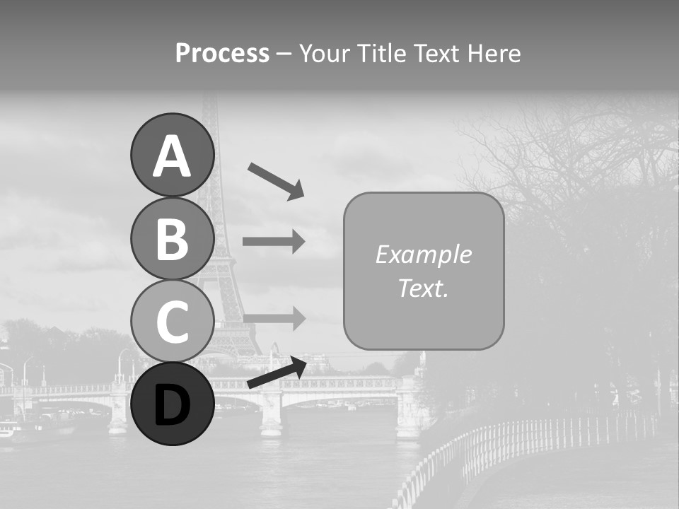 Architecture Europe France PowerPoint Template
