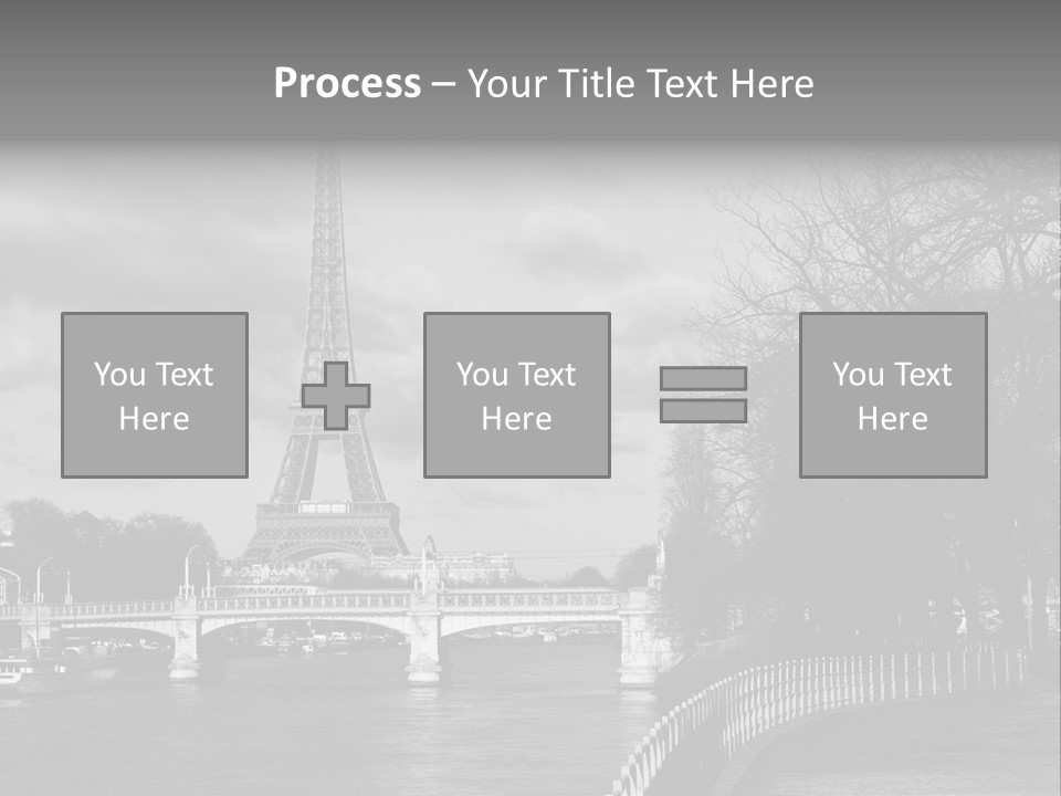 Architecture Europe France PowerPoint Template