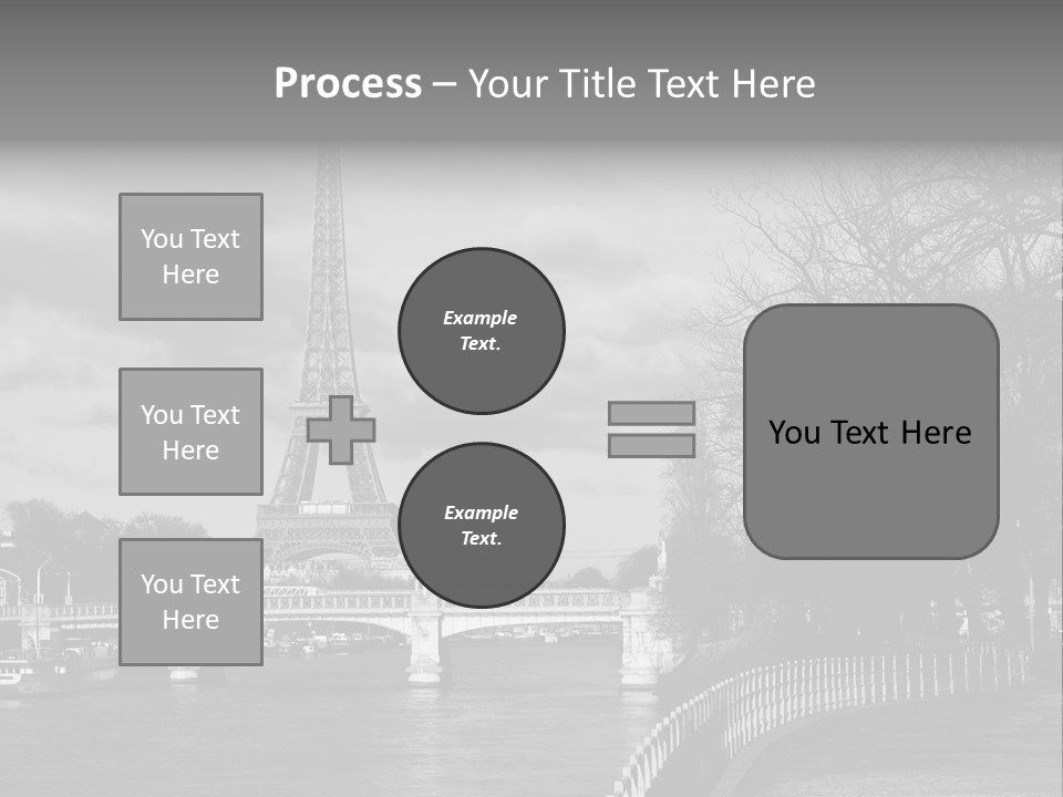 Architecture Europe France PowerPoint Template