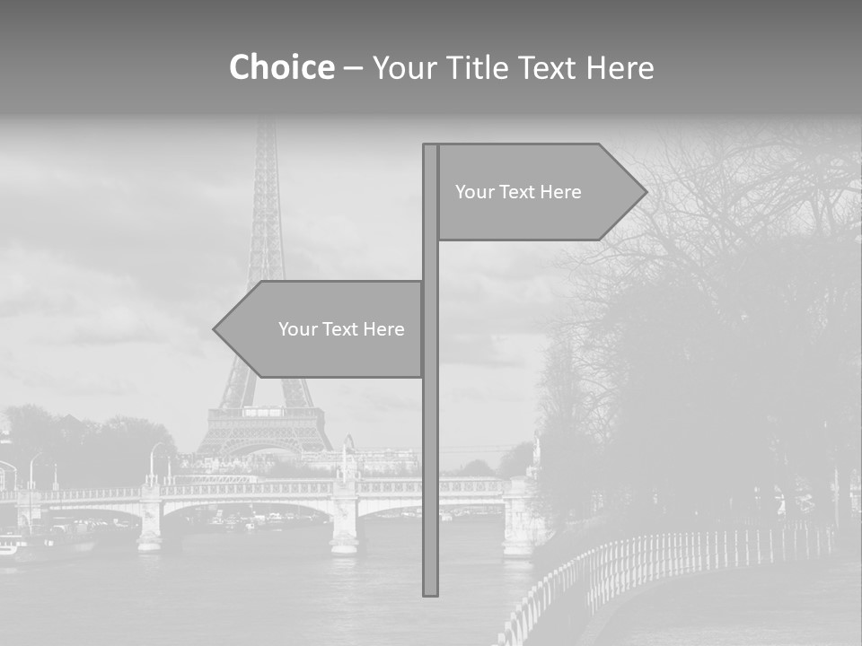 Architecture Europe France PowerPoint Template