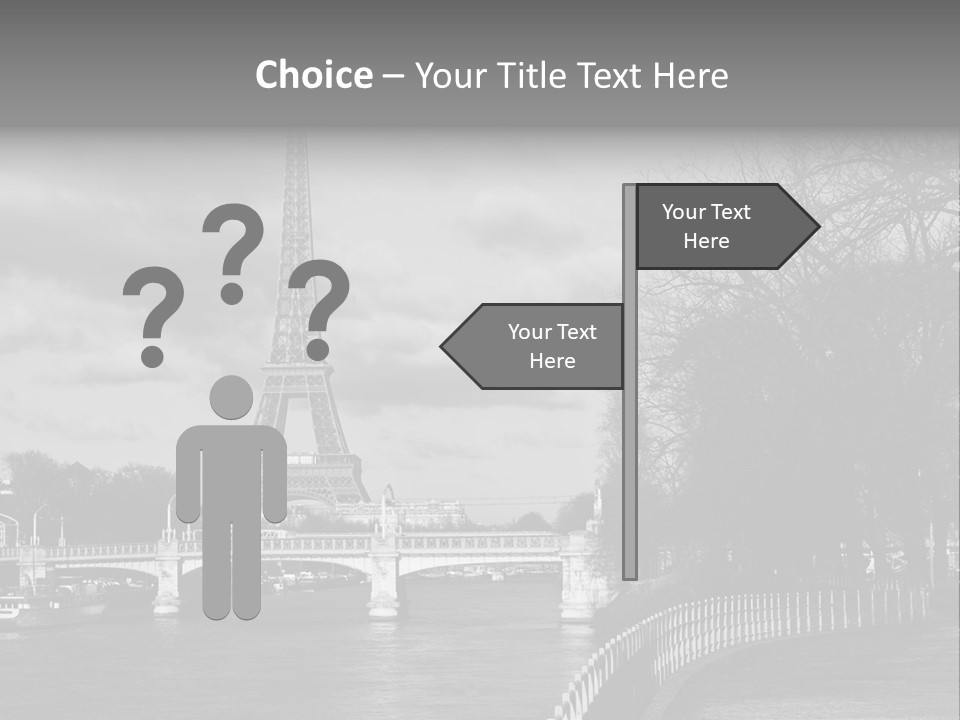 Architecture Europe France PowerPoint Template