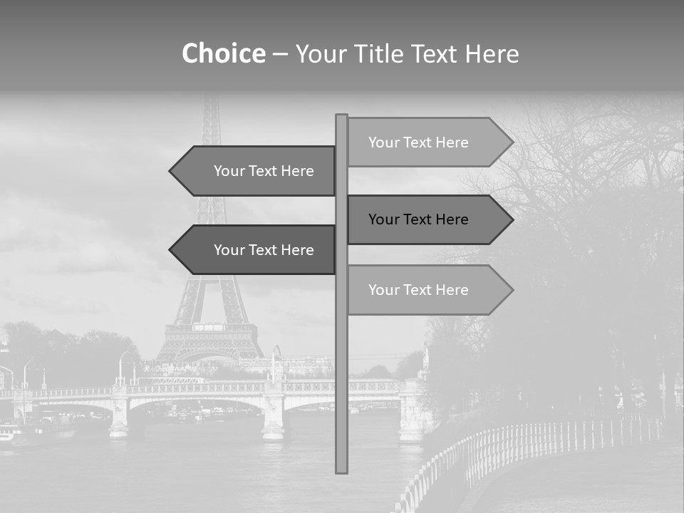 Architecture Europe France PowerPoint Template