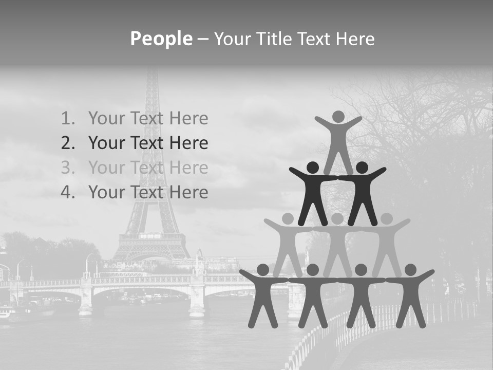 Architecture Europe France PowerPoint Template