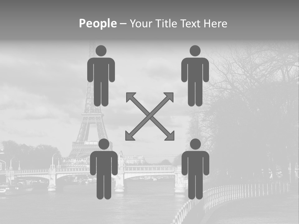 Architecture Europe France PowerPoint Template