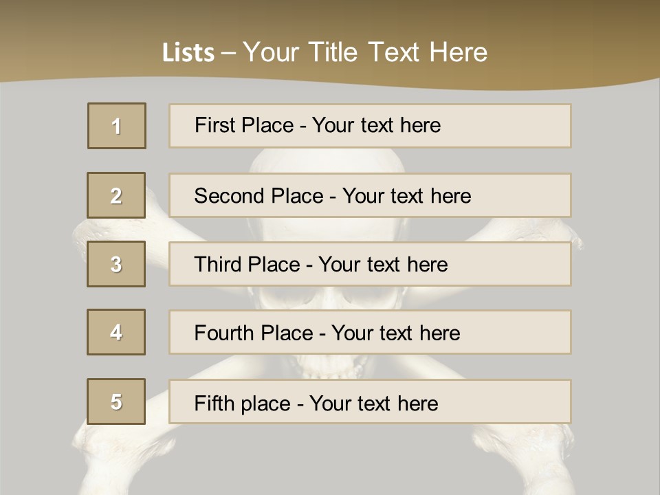 Science Symbol Image PowerPoint Template