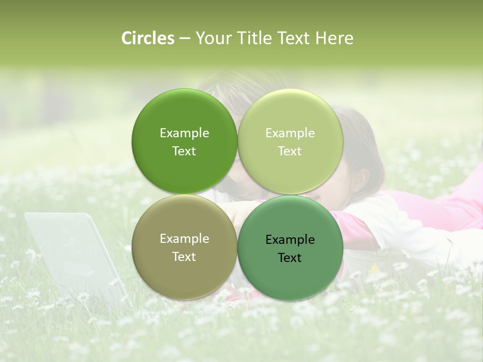 Erotic Beauty Blonde PowerPoint Template