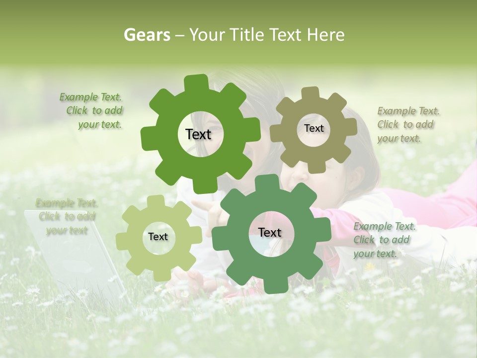 Erotic Beauty Blonde PowerPoint Template