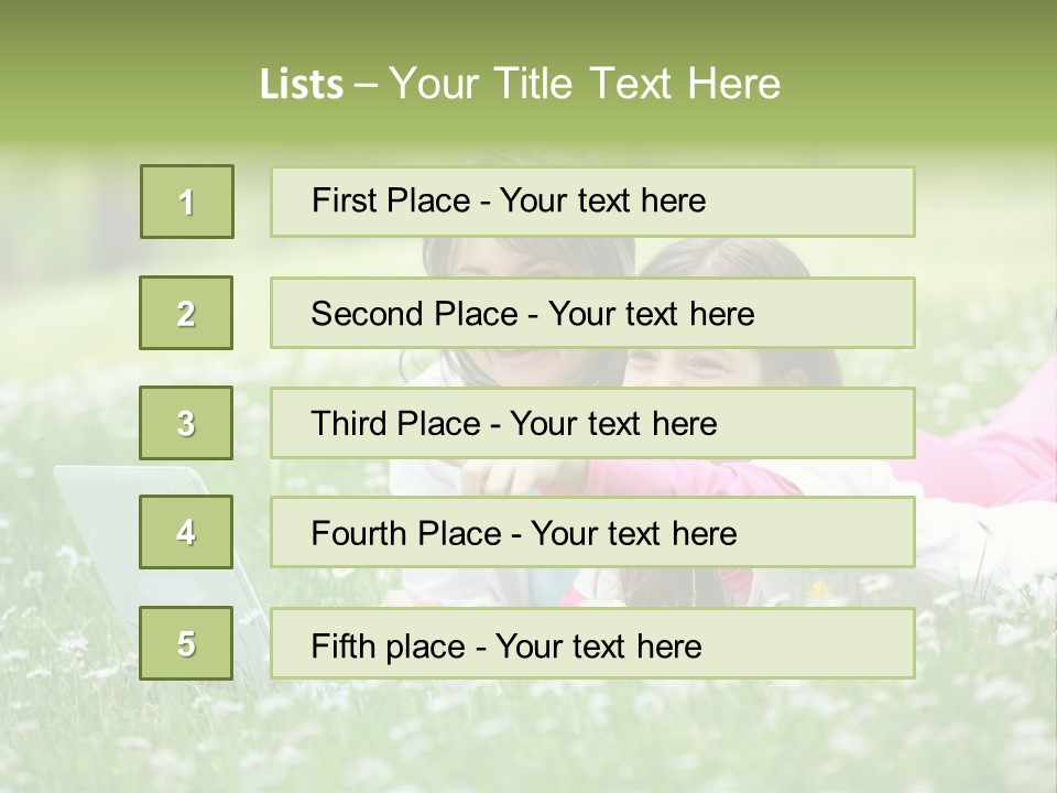 Erotic Beauty Blonde PowerPoint Template