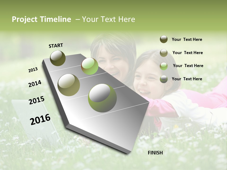 Erotic Beauty Blonde PowerPoint Template