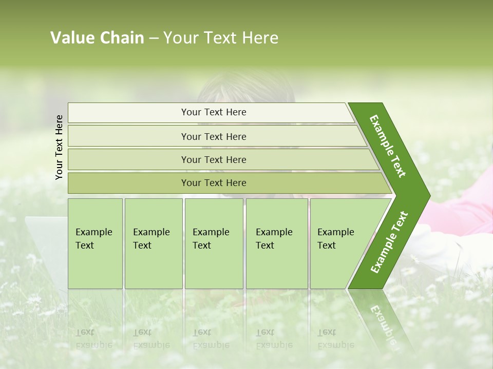 Erotic Beauty Blonde PowerPoint Template