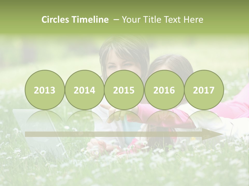 Erotic Beauty Blonde PowerPoint Template