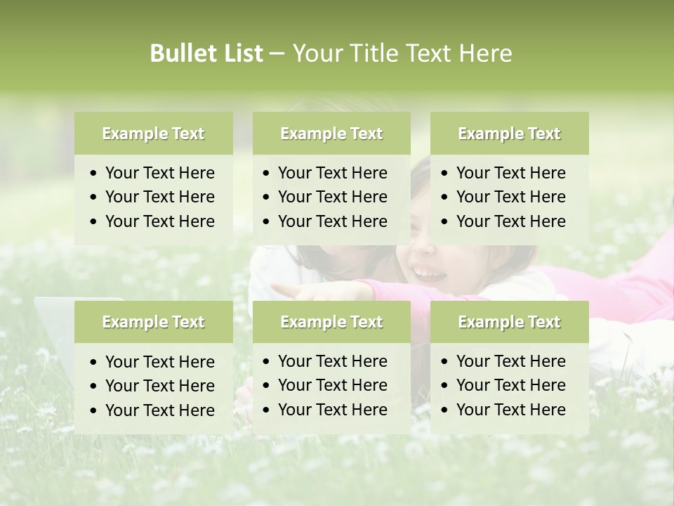 Erotic Beauty Blonde PowerPoint Template